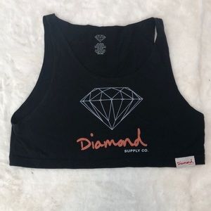 Diamond Supply Co Womens Muscle tank Crop Tank One Size